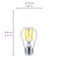 Philips Philips A15 E26 (Medium) LED Bulb Soft White 60 Watt Equivalence 2 pk 573386 - alternate 3